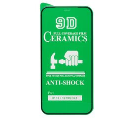 Защитное стекло Full Screen - 2,5D Ceramics для "Apple iPhone 12/iPhone 12 Pro" (тех. уп) (b(213149) 