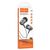  Проводные наушники HOCO M108 Spring, Jack 3.5mm, 1.2 м, серый металлик 