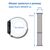  Ремешок нейлоновый Great Case Sport для Apple Watch 38/40/41 мм, 225мм, на липучке, красный+черный (13) 