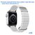  Ремешок кожаный Great Case Leather Loop Ultra для Apple Watch 42/44/45/49 мм, 235мм, на магните, белый (10) 