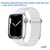  Ремешок кожаный Great Case Leather Loop Ultra для Apple Watch 42/44/45/49 мм, 235мм, на магните, белый (10) 