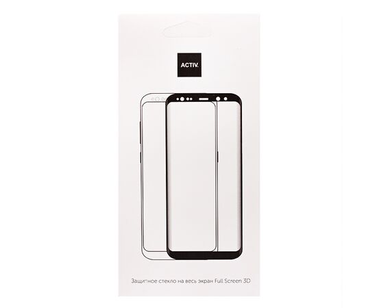  Защитное стекло Full Screen Activ Clean Line 3D для "Apple iPhone 11 Pro" (black)(103258) 