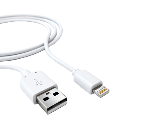  Дата-кабель Red Line USB - 8 – pin для Apple, белый 