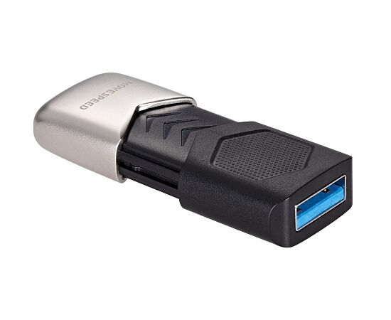  USB 3.0  32GB  Move Speed  YSUKS  чёрный/серебро  металл 