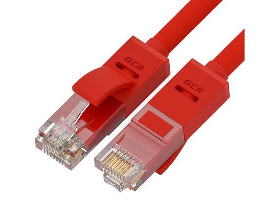  Патч-корд Greenconnect GCR-LNC04-1.5m прямой 1.5m, UTP кат.5e, красный 