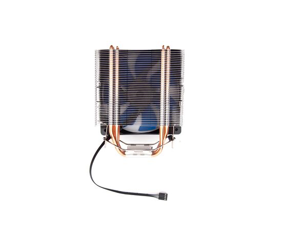  Кулер Mastero mc-125 (MC125TW-PWMBF), Socket 775/115x/1200/1700/AM2+/AM3/AM3+/FM1/AM4/FM2/FM2+, 120мм, 1500rpm, 22 дБ, 150Вт, 4-pin PWM, Al+Cu 