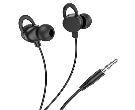  Проводные наушники HOCO M103 Rhyme, Jack 3.5mm, 1.2 м, черный 