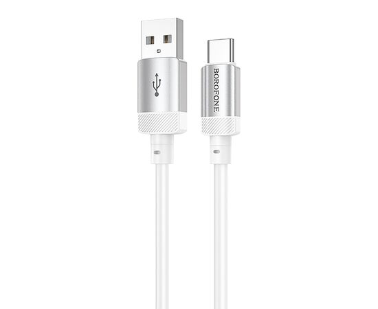  Кабель USB - Type-C Borofone BX108 18W 100см 3A  (white) (234670) 