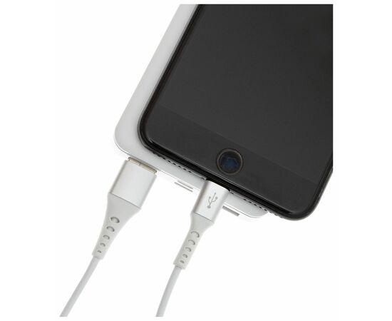  Кабель Cactus CS-LG.USB.A-1 USB m-Lightning m 1м белый блистер 