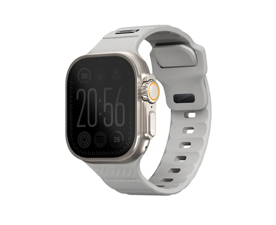  Uniq для Apple Watch 49/46/45/44 mm ремешок STRIDE FKM Rubber Grey 