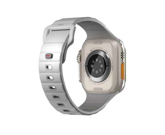 Uniq для Apple Watch 49/46/45/44 mm ремешок STRIDE FKM Rubber Grey 