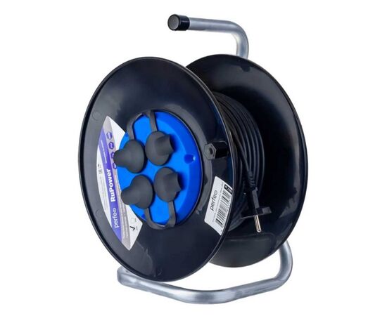  Удлинитель на катушке Perfeo  без заземления "RU POWER" 20м 4гн 16А ПВС 2х1,5 IP44 (РБК16). 