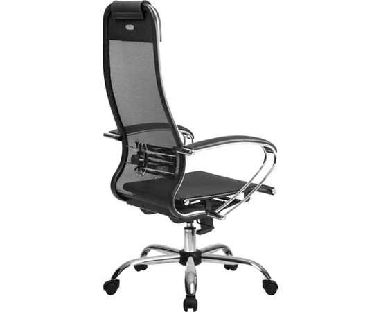  Кресло МЕТТА 4 MPRU (z312739787) на колесиках, сетка/ткань, черный 
