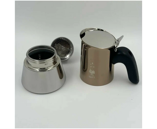  Гейзерная кофеварка Bialetti New Venus Rame Induzione 7284 4 чашки 