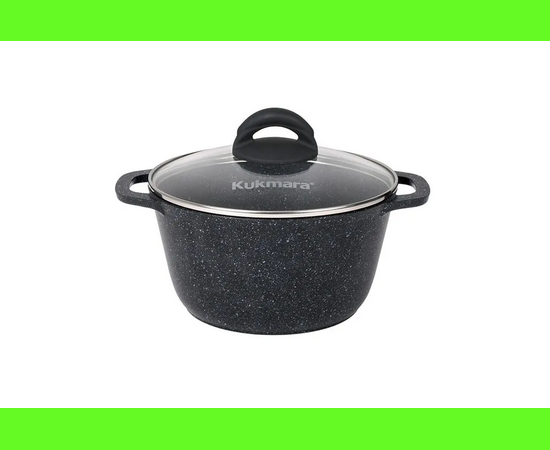  Кастрюля KUKMARA Granit кгч35а black 
