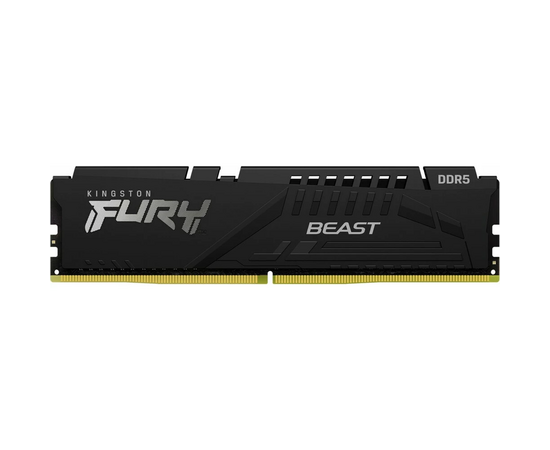  ОЗУ Kingston Fury Beast Black EXPO CL32 (KF564C32BBE-16) DDR 5 DIMM 16Gb PC51200, 6400Mhz, (retail) 