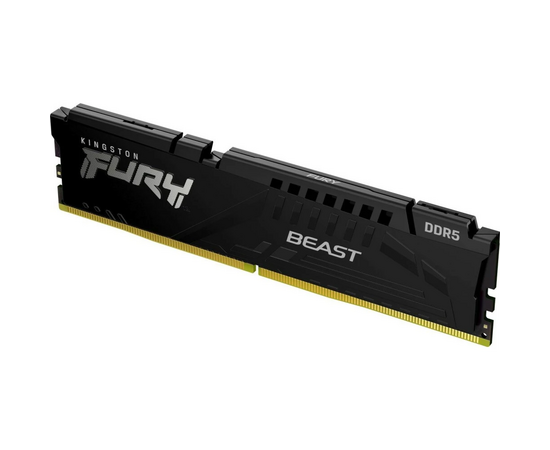  ОЗУ Kingston Fury Beast Black EXPO CL32 (KF564C32BBE-16) DDR 5 DIMM 16Gb PC51200, 6400Mhz, (retail) 