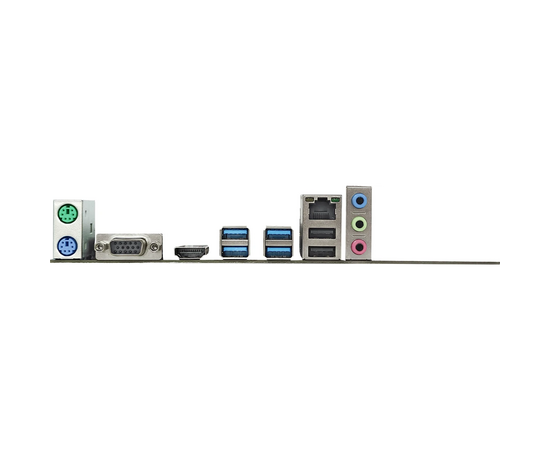  Материнская плата CBR A320 (MB-ARA320-BLK) A320, AM4, 2*DDR4, mATX, VGA+HDMI, 1*PCIEx16,1*PCIEx1, 1*M.2(NVME), 4*SATA3, 2*USB2.0 + 4*USB3.0 